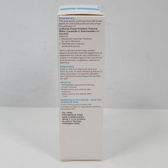 La Roche-Posay Toleriane Double Repair Face Moisturizer UV SPF 30 3.38 Fl Oz NIB - Picture 3 of 5